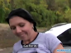 HornyAgent Young brutal tinny gangbang cbt fetish videos girl fucks on car bonnet