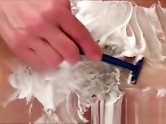 Dirty Granny Shaves Her Hairy Slit