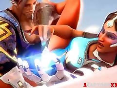 Overwatch sex and blowjob compilation for fans