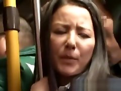 hard doggy pornstar girl molested on bus