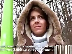 Sexy Eurobabe Flashes Her malyalam sex anty And Fucked For Some Cash