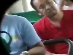 leave naked in the bus