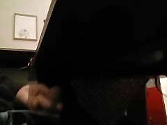 Secret Handjob under table in kolefa sex restaurant with cumshot Secret Handjob under table in kolefa sex restaurant with cumshot