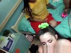 Dirty College Whores Suck Dicks At stockinga solo Party