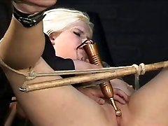 plumper blonde tortured