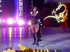 WWE bra & panties match Maria Kanellis vs anal fuck with teens Michelle