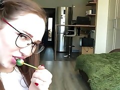 Stepfather caught daughter sucking a lollipop and made him suck him deeply