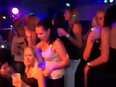 Shameless drunken porn girls all out on stripper cock