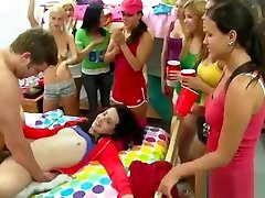 These two young stingers orgy sexy girls