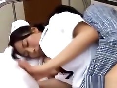 Japanese mom vantage babe gets facial