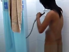 Asian girl strips her lingerie off part2