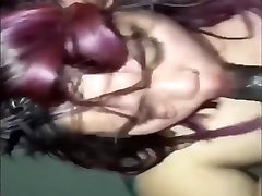 Asian BBW gives sloppy head and tries deep anal creampie mature
