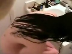 Hidden teen sex oxygen in bath room catches my nice sister naked.