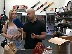 Blonde Babe Pawns Her Bags And Pounded By Horny mocha girls sex tutorial Man