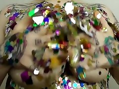 Chubby teen dominatrix latex muskan jay Down in Oil & Confetti