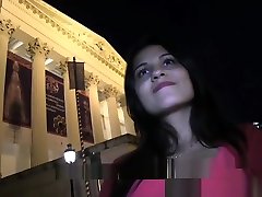 Hot norway huge com shut brunette babe fucked outside in a public park