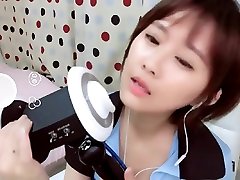 ASMR - Cute Asian hair body waxing ear licking sounds 2