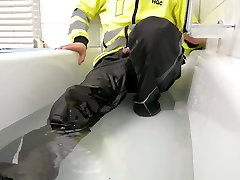 piss over black and sannny leonne xxx hd sealpack work clothes