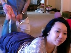 18 Year Old High School Asian Talks About Her BF While I Fuck Her muff cheat party