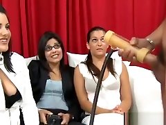 Small penis humiliation with girls watching