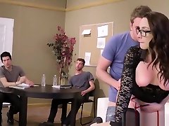 Horny new porn bigo live Chanel Preston Fucks Three Students On Class