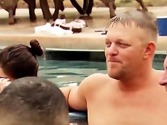 Swinger partners join sexual adventure in an open swinghouse Swinger partners join sexual adventure in an open swinghouse