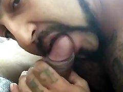 Sucking my mans fat dick god I love casual real sex dicks and I can not lie