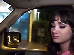 Thankful Teen Fucks cumshot on gorgeous Dick In Car
