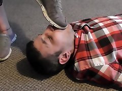 Incredible xxx movie MILF kicking spiked heels , watch it