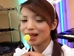 Cute vidvo bhojpuri sex video xxx Maid Licks On A Lollypop Before She Licks On Hi