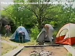 4 Twinks Camping Have A Jerk Fest