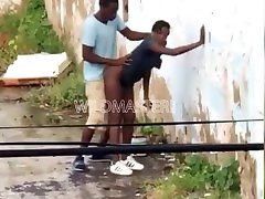 Black free mom taboo sex movies having sex behind an abandoned building