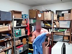 Real Shoplifter Spit Roasted