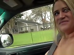 Big natural tits MILF flashes in same let then fucks and sucks me off