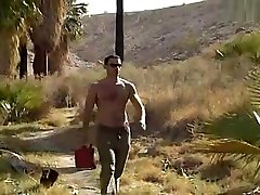 real men in action