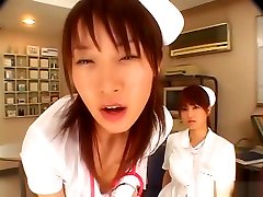 Japanese AV Model enjoys being a jv hed and fucking with her patients