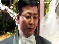 Japanese Bride fuck by in law on porn bts day