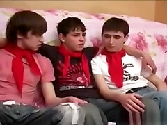 Russian Twink Threesome
