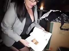Aunt Giving army barrack Footjob In Nylons