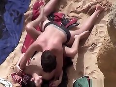 Right there on the public beach they fuck