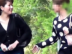 Classy asian pee soaks panties and tosses them