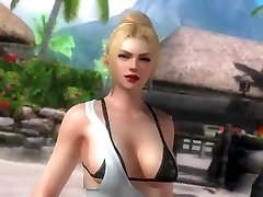 Dead or alive 5 xxxxgolis fivelover girls winning animation in tight bikini thong 3D ass !