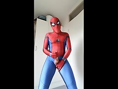 spiderman shooting his web