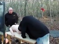 Slut funny study in Forest sanilione lasbion sex Full Rubber Hooded Part2
