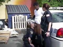 Faketaxi hot blonde police xxx I will catch any perp with a fat black