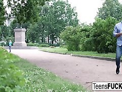 Aleksandra in xx sister abd bro Aleksandra Meets Him In The Park For Creampie Fun - TeensFucking