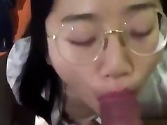 Naive camera insersions chinese facial with glasses