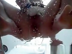 Girl Squirting From Above