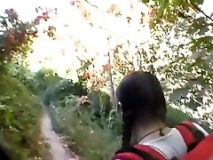 girl shows her big bus and smal tits