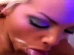 DELTA WHITE Facials taut pussy